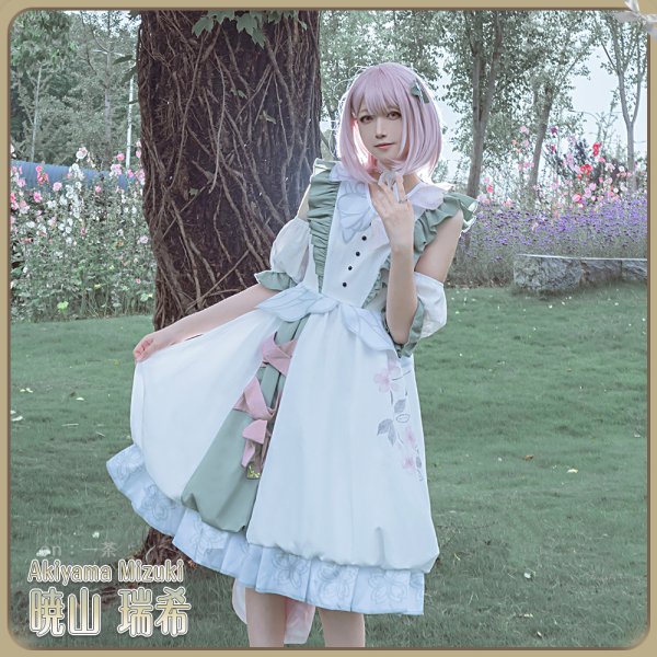 画像7: 「一部在庫あり」プロジェクトセカイ 　コスプレ　クロワール・ベスティ [こぼれた想い] 　暁山瑞希　コスプレ衣装 (7)