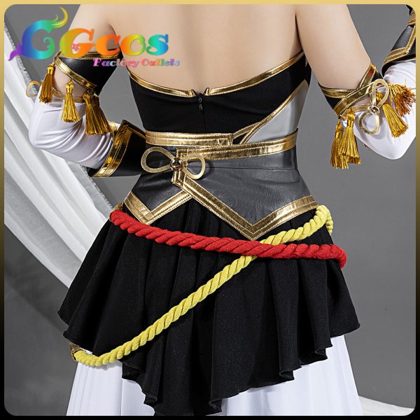 画像12: 「一部在庫あり」　ウマ娘プリティーダービー　雅号・墨龍　カツラギエース　コスプレ衣装 (12)