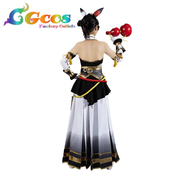 画像10: 「一部在庫あり」　ウマ娘プリティーダービー　雅号・墨龍　カツラギエース　コスプレ衣装 (10)