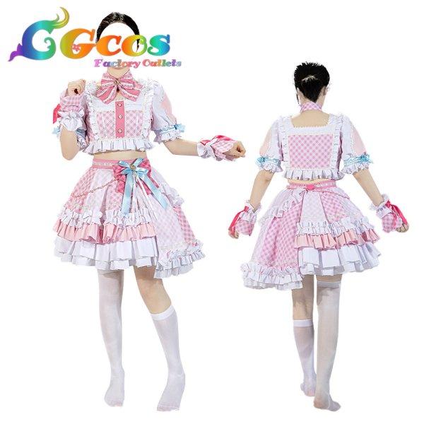 画像11: BanG Dream!　Pastel＊Palettes　 [一緒に描く物語]　丸山彩　コスプレ衣装 (11)