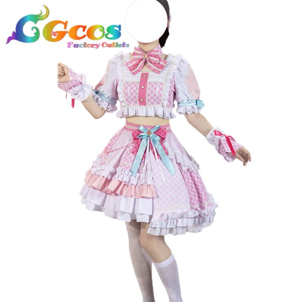 画像9: BanG Dream!　Pastel＊Palettes　 [一緒に描く物語]　丸山彩　コスプレ衣装 (9)