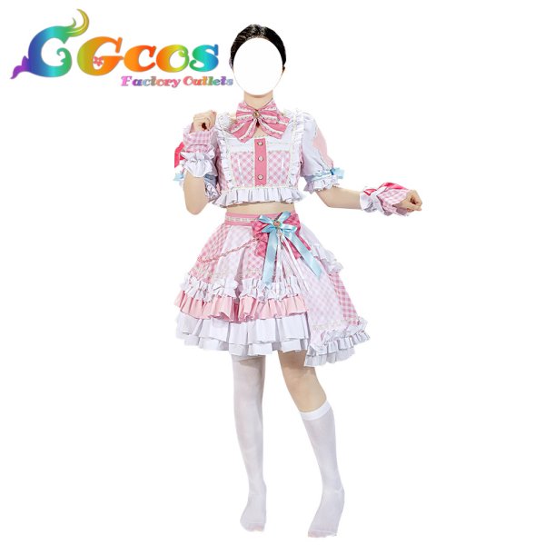 画像7: BanG Dream!　Pastel＊Palettes　 [一緒に描く物語]　丸山彩　コスプレ衣装 (7)