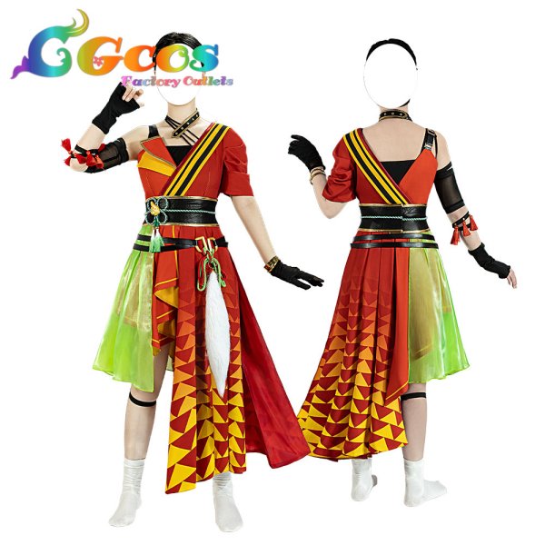 画像5: ウマ娘プリティーダービー　★3［絢爛花道歌舞く君］ミスターシービー　コスプレ衣装 (5)