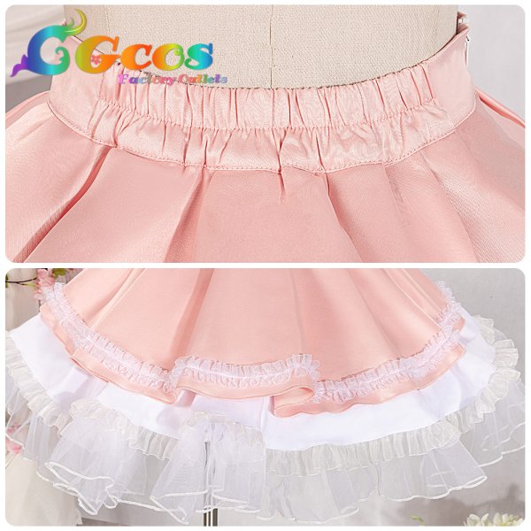 画像17: 「一部在庫あり」BanG Dream!  バンドリ! 10周年衣装 Pastel*Palettes 丸山彩 コスプレ衣装 (17)