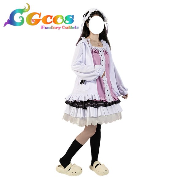 画像9: 「一部在庫あり」　バンドリ！　MyGO!!!!!　パジャマ　椎名立希　コスプレ衣装 (9)