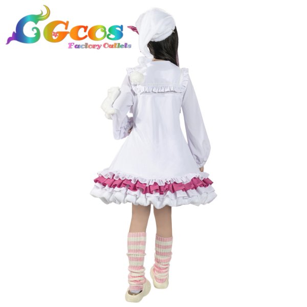 画像10: 「一部在庫あり」バンドリ! MyGO!!!!! パジャマ 千早愛音 コスプレ衣装 (10)