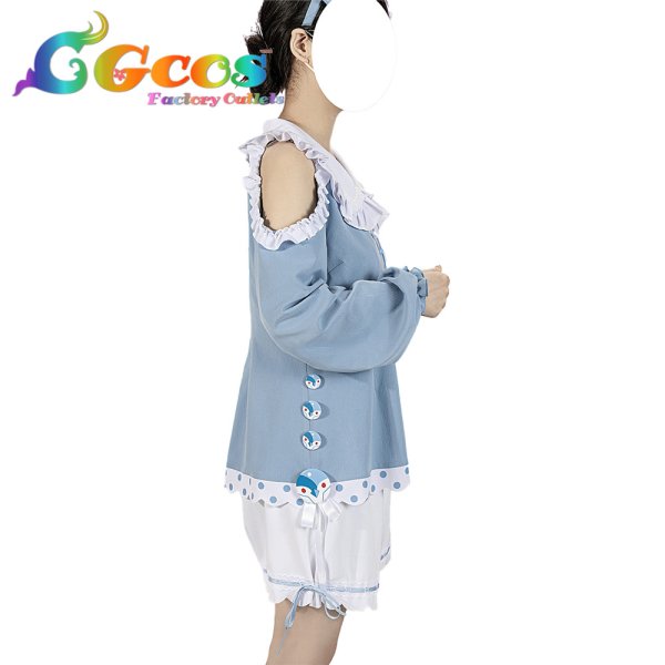 画像10: 「一部在庫あり」バンドリ！　MyGO!!!!!　パジャマ　高松燈　コスプレ衣装 (10)