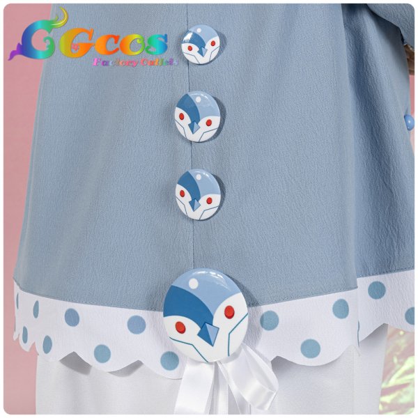 画像15: 「一部在庫あり」バンドリ！　MyGO!!!!!　パジャマ　高松燈　コスプレ衣装 (15)