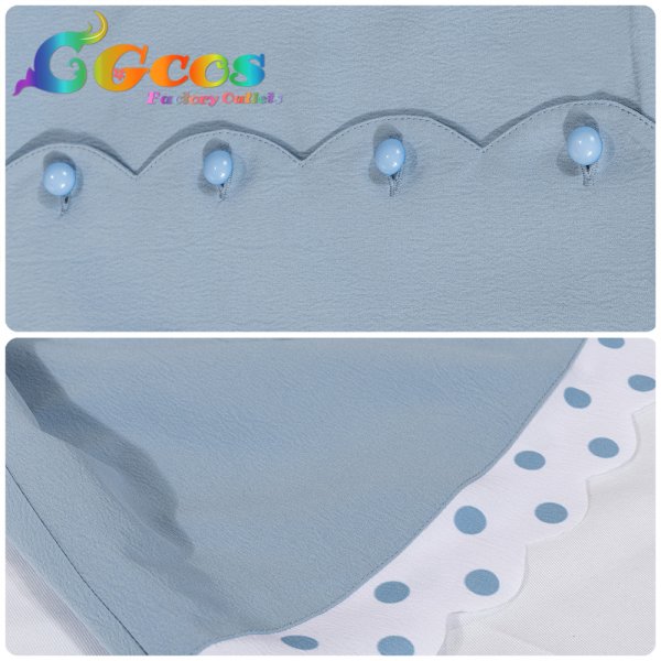 画像14: 「一部在庫あり」バンドリ！　MyGO!!!!!　パジャマ　高松燈　コスプレ衣装 (14)