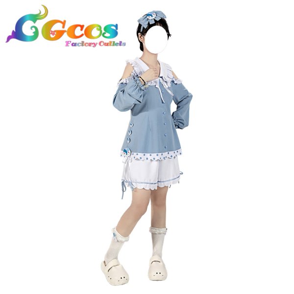 画像9: 「一部在庫あり」バンドリ！　MyGO!!!!!　パジャマ　高松燈　コスプレ衣装 (9)