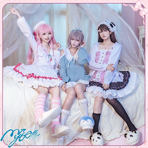 画像7: 「一部在庫あり」バンドリ！　MyGO!!!!!　パジャマ　高松燈　コスプレ衣装 (7)