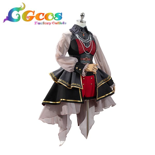 画像5: 一部在庫　バンドリ！　MyGO!!!!!  Ave Mujica　10周年衣装  　祐天寺にゃむ　コスプレ衣装 (5)