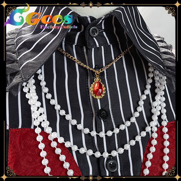 画像10: 一部在庫　バンドリ！　MyGO!!!!!  Ave Mujica　10周年衣装  　祐天寺にゃむ　コスプレ衣装 (10)