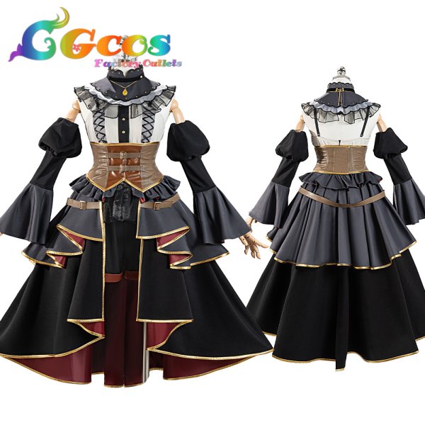 画像7: 一部在庫　バンドリ！　MyGO!!!!!  Ave Mujica　10周年衣装 　三角初華　コスプレ衣装 (7)