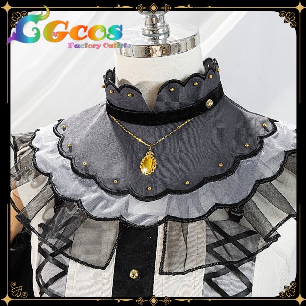 画像10: 一部在庫　バンドリ！　MyGO!!!!!  Ave Mujica　10周年衣装 　三角初華　コスプレ衣装 (10)