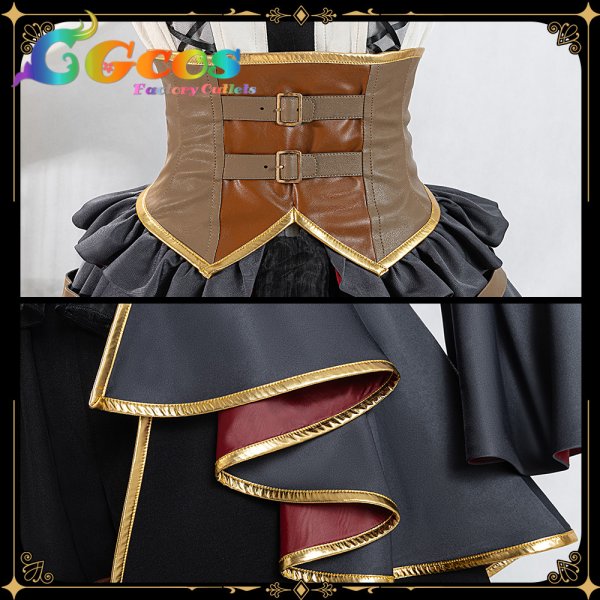 画像8: 一部在庫　バンドリ！　MyGO!!!!!  Ave Mujica　10周年衣装 　三角初華　コスプレ衣装 (8)