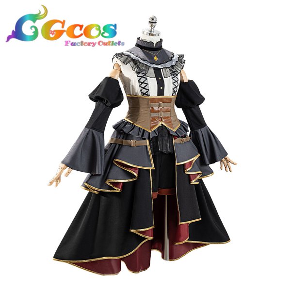 画像5: 一部在庫　バンドリ！　MyGO!!!!!  Ave Mujica　10周年衣装 　三角初華　コスプレ衣装 (5)