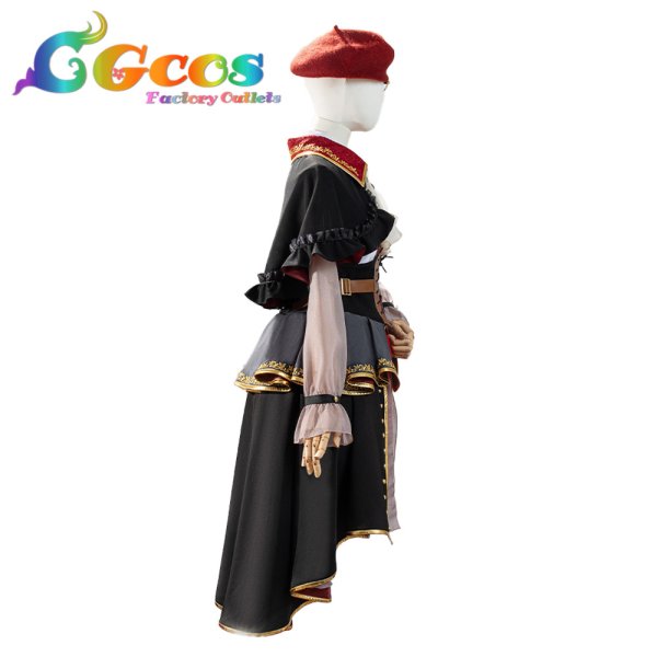 画像6: バンドリ！　MyGO!!!!!  Ave Mujica　10周年衣装 　若葉睦　コスプレ衣装 (6)