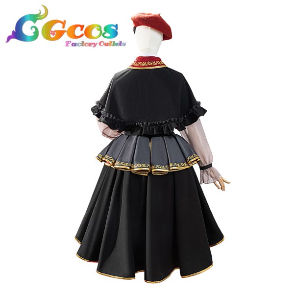 画像7: バンドリ！　MyGO!!!!!  Ave Mujica　10周年衣装 　若葉睦　コスプレ衣装 (7)