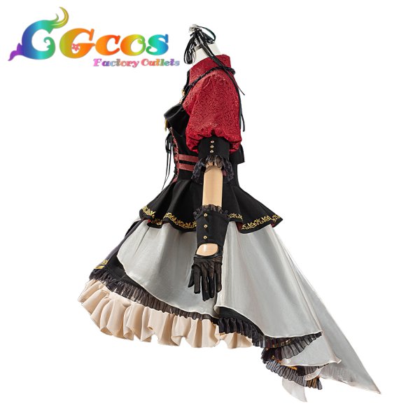 画像6: バンドリ！　MyGO!!!!! Ave Mujica　10周年衣装 　豊川祥子　コスプレ衣装 (6)