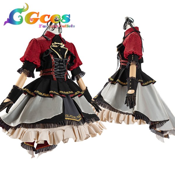 画像9: バンドリ！　MyGO!!!!! Ave Mujica　10周年衣装 　豊川祥子　コスプレ衣装 (9)