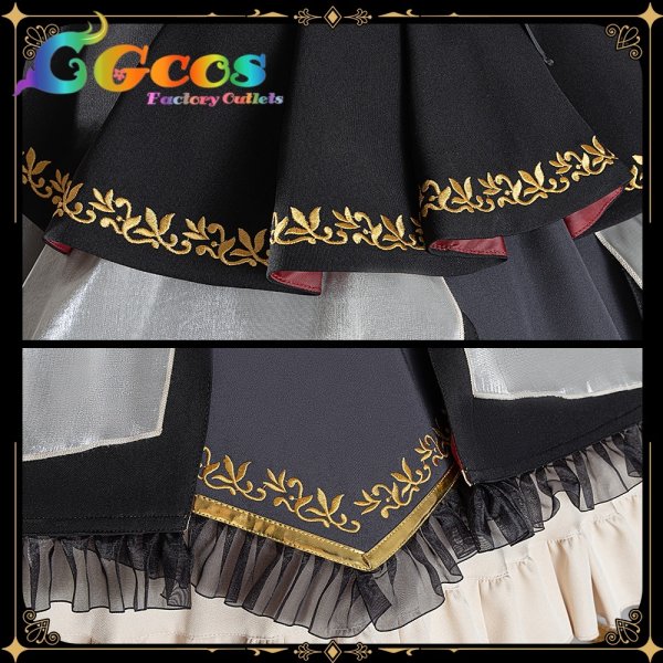 画像11: バンドリ！　MyGO!!!!! Ave Mujica　10周年衣装 　豊川祥子　コスプレ衣装 (11)