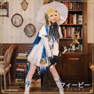 フィービー 衣装+靴 コスプレ 鳴潮 鳴潮(Wuthering Waves) フィービー コスプレ靴 コスプレブーツ