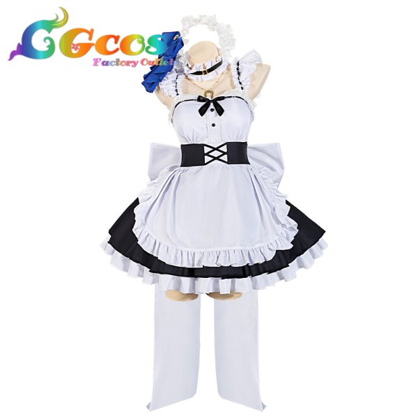 画像1: ウマ娘プリティーダービー　トウカイテイオー　メイド服　コスプレ衣装 (1)
