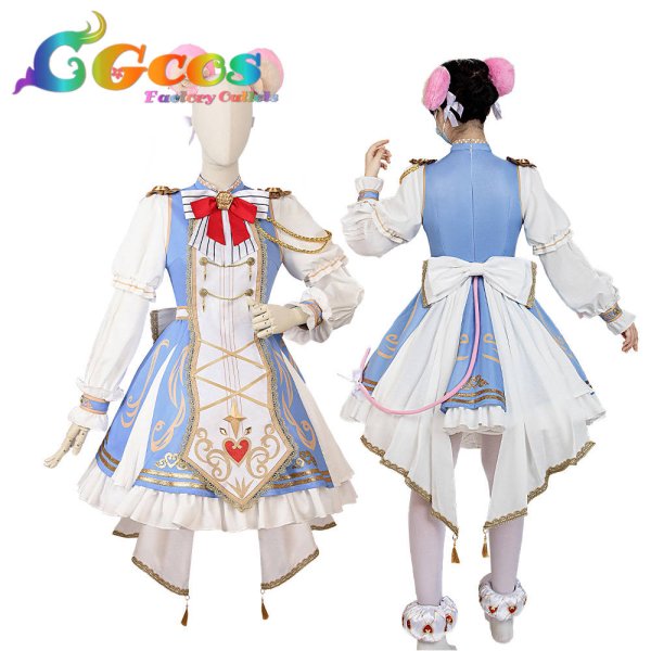 画像11: 「一部在庫あり」プロジェクトセカイ カラフルステージ! feat. 初音ミク 一緒に、ありがとうを込めて 鳳えむ ビーストマン・サマナー  コスプレ衣装 (11)