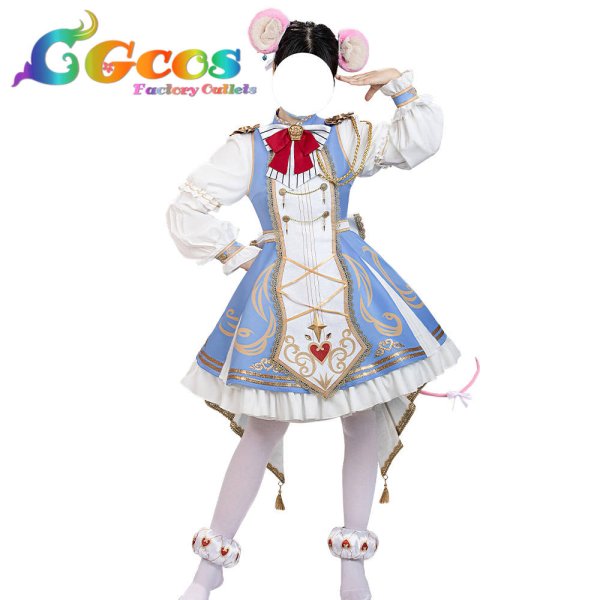 画像9: 「一部在庫あり」プロジェクトセカイ カラフルステージ! feat. 初音ミク 一緒に、ありがとうを込めて 鳳えむ ビーストマン・サマナー  コスプレ衣装 (9)