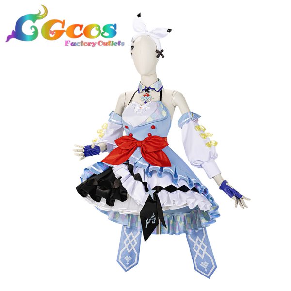 画像9: 一部在庫　ウマ娘プリティーダービー　アーモンドアイ　決勝服　コスプレ衣装 (9)