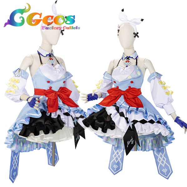 画像14: 一部在庫　ウマ娘プリティーダービー　アーモンドアイ　決勝服　コスプレ衣装 (14)