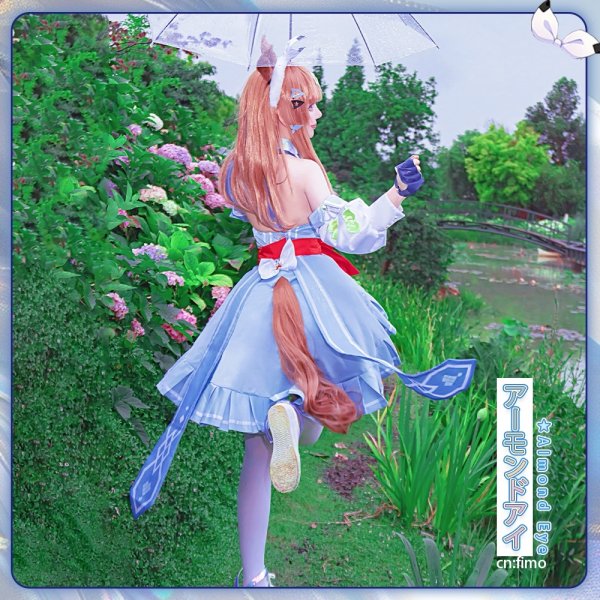 画像5: 一部在庫　ウマ娘プリティーダービー　アーモンドアイ　決勝服　コスプレ衣装 (5)