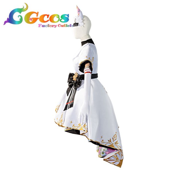 画像4: 一部在庫 ウマ娘プリティーダービー カレンブーケドール 勝負服 コスプレ衣装 (4)