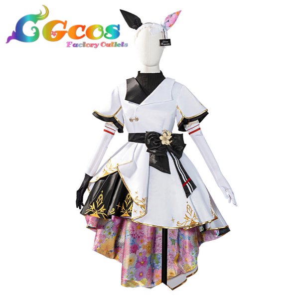 画像1: ウマ娘プリティーダービー　カレンブーケドール 勝負服　コスプレ衣装 (1)