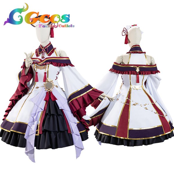 画像9: プリンセスコネクト!ReDive ユキ (オーエド) コスプレ衣装 (9)