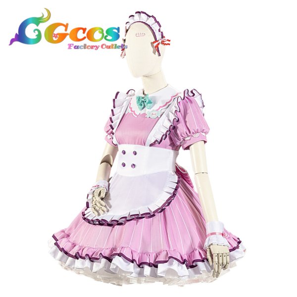 画像12: 「「一部在庫あり」ラブライブ！　AiScReam　愛♡スクリ〜ム！　黒澤ルビィ　コスプレ衣装 (12)