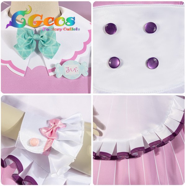 画像19: 「「一部在庫あり」ラブライブ！　AiScReam　愛♡スクリ〜ム！　黒澤ルビィ　コスプレ衣装 (19)