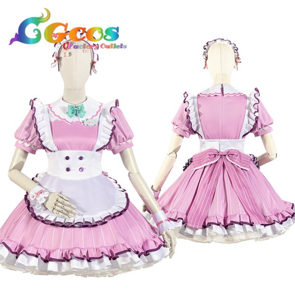 画像15: 「「一部在庫あり」ラブライブ！　AiScReam　愛♡スクリ〜ム！　黒澤ルビィ　コスプレ衣装 (15)