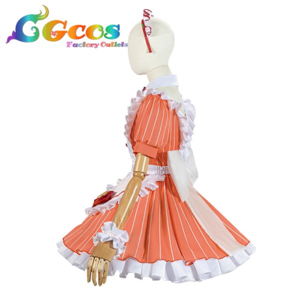 画像9: 「一部在庫あり」ラブライブ！　AiScReam　愛♡スクリ〜ム！　上原歩夢　コスプレ衣装 (9)