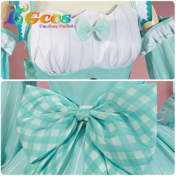 画像13: 「一部在庫あり」ラブライブ！　AiScReam　愛♡スクリ〜ム！　若菜四季　コスプレ衣装 (13)