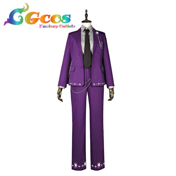 画像11: バーチャルYouTuber VTuber にじさんじ 7th Anniversary 渡会雲雀 剣持刀也 三枝明那 甲斐田晴 不破湊 ローレン・イロアス 葛葉(くずは) イブラヒム 佐伯イッテツ 風楽奏斗 賀美ハヤト 伏見ガク 魁星 叶(かなえ) コスプレ衣装 (11)