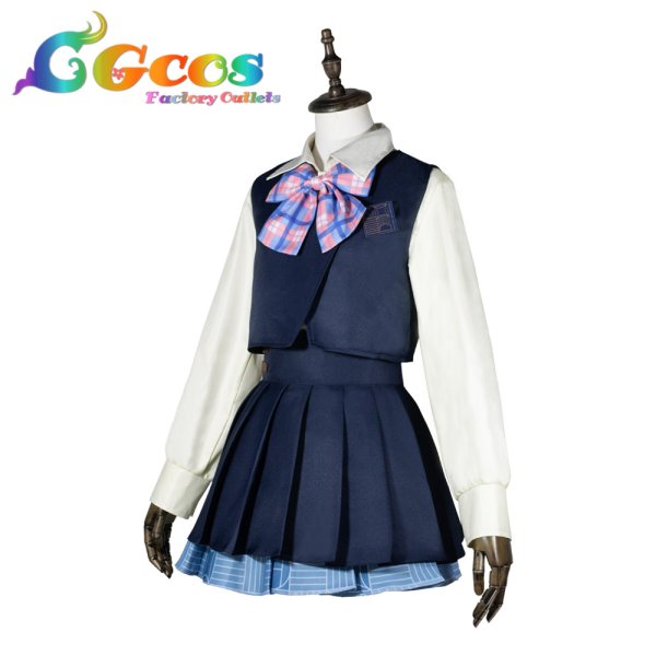 画像2: 学園アイドルマスター　藤田ことね　制服　コスプレ衣装 (2)