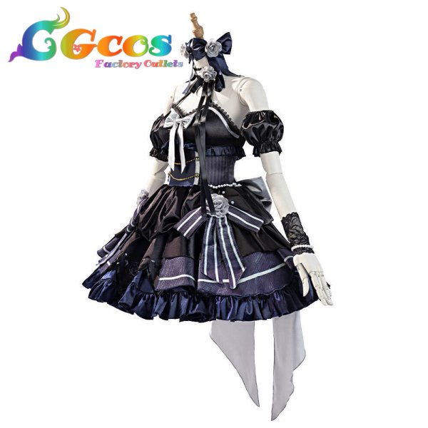 画像2: 一部在庫　虹ヶ咲学園スクールアイドル同好会　天使と悪魔からの招待状　ミア・テイラー　コスプレ衣装 (2)