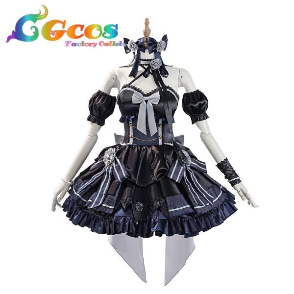 画像1: 虹ヶ咲学園スクールアイドル同好会　天使と悪魔からの招待状　ミア・テイラー　コスプレ衣装 (1)