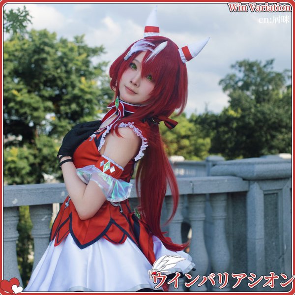 画像2: ウマ娘プリティーダービー　ウインバリアシオン 決勝服　コスプレ衣装 (2)