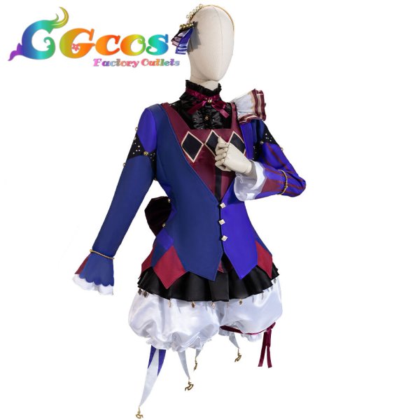 画像8: 「一部在庫あり」プロジェクトセカイ 　コスプレ　Sway Clown　[思い知らされた差]　草薙寧々　コスプレ衣装 (8)