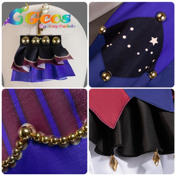 画像12: 「一部在庫あり」プロジェクトセカイ 　コスプレ　Sway Clown　[思い知らされた差]　草薙寧々　コスプレ衣装 (12)