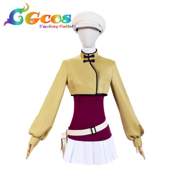 画像2: コードギアス 反逆のルルーシュ C.C.(シーツー) 私服 コスプレ衣装 (2)