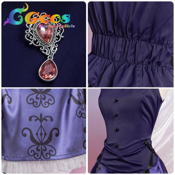 画像5: 一部在庫あり　コードギアス　反逆のルルーシュ　C.C.　オーケストラコンサート衣装　コスプレ衣装 (5)